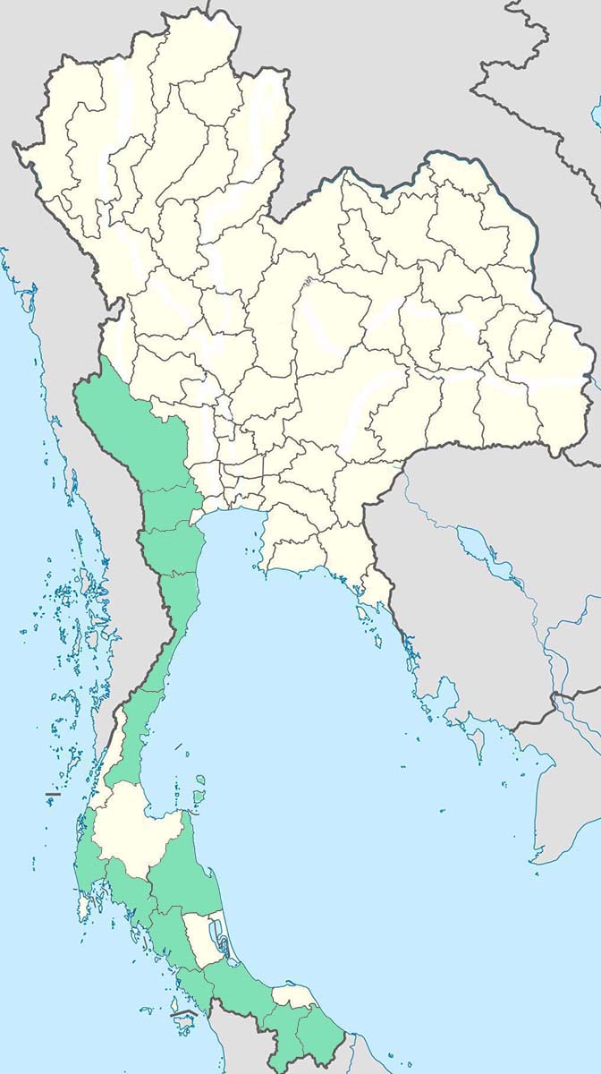 Papilio Palinurus Map2
