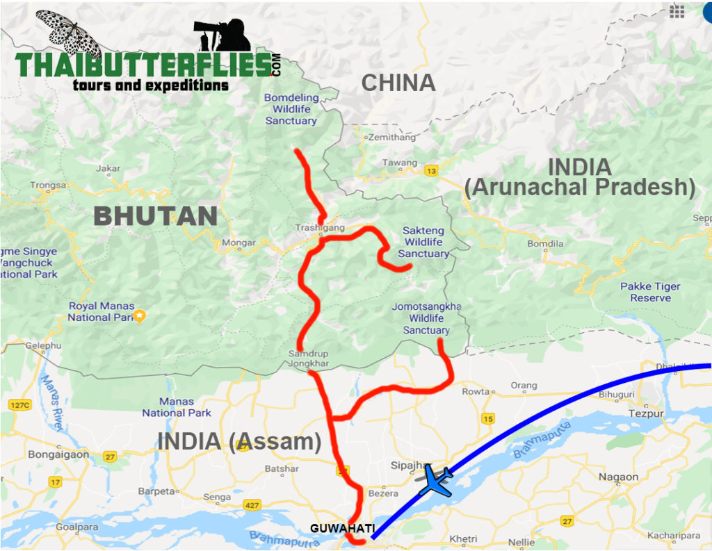 Bhutan Map 2020 1024x793 